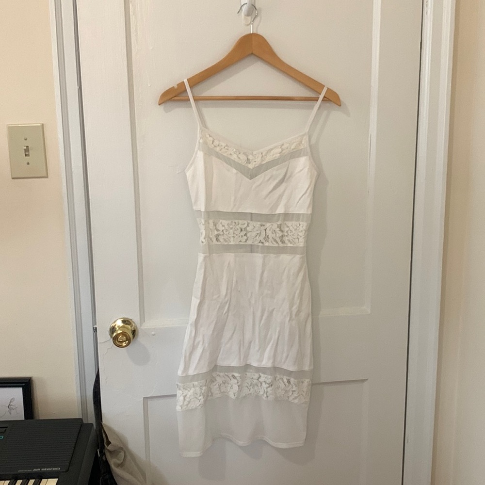 French Connection white dress size 4
